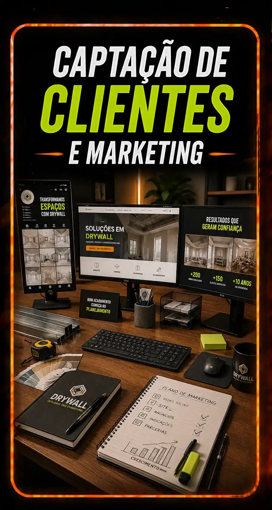Captação de Clientes e Marketing